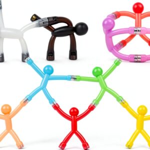 QGGTQG Magnetpuppen bunt Gummi Magnete Bürobedarf-0