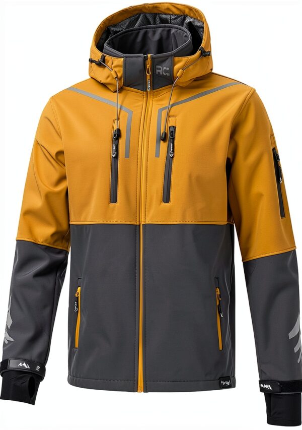 Rock Creek Herren Softshelljacke wasserabweisend winddicht-1