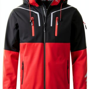 Rock Creek Herren Softshelljacke wasserabweisend winddicht-0
