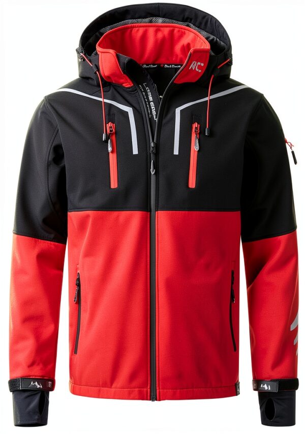 Rock Creek Herren Softshelljacke wasserabweisend winddicht-0