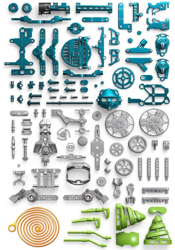 3-in-1 Robotik-Set für Kinder Roboter Bausatz-5