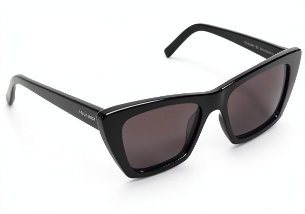 SAINT LAURENT Sonnenbrillen Damen Schwarz Grau Acetat