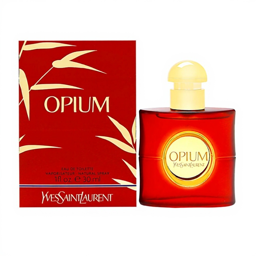 Yves Saint Laurent Opium Eau de Toilette Flasche mit orientalischem Design
