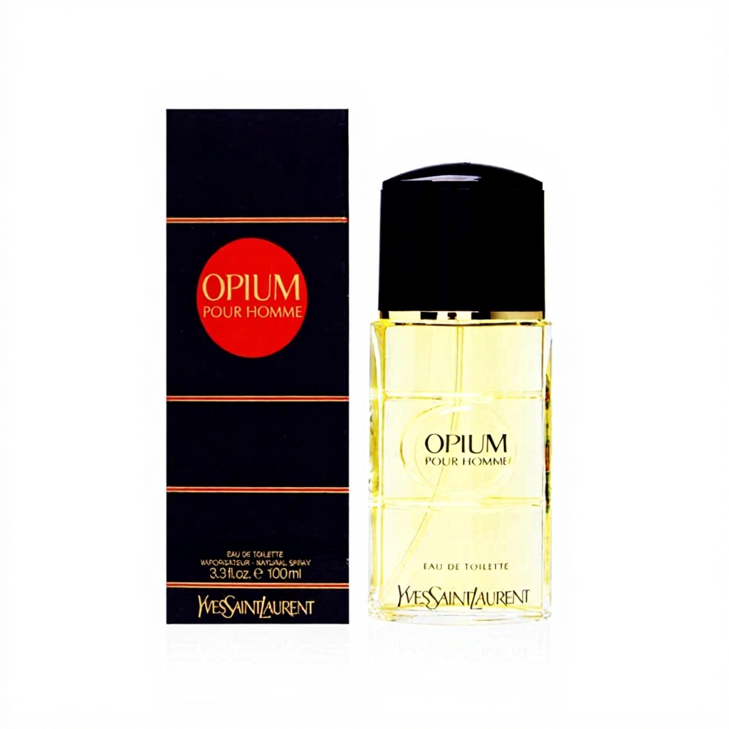 Yves Saint Laurent Opium Homme EDT Vapo Flasche mit elegantem Design