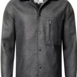 Rock Creek Herren Hemd Übergangsjacke Teddyfellkragen-0