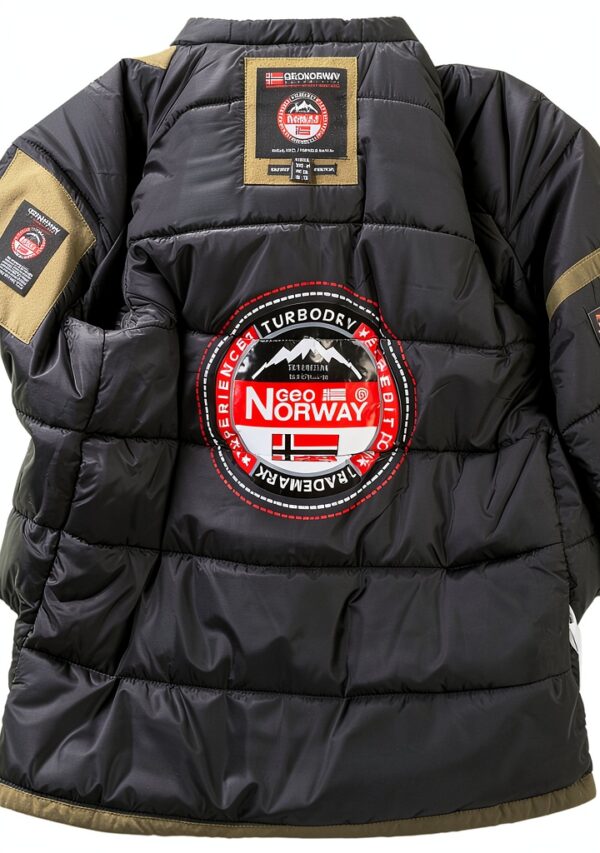 GEO NORWAY Winterjacke Parka Herren wasserdicht warm-6