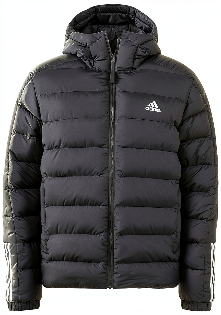 Adidas Sportjacke in legend ink an einem Sportler