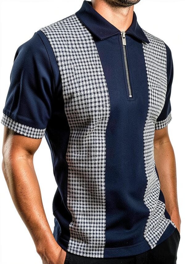 Herren Polo T-Shirt Basic Design Sport Freizeit-2
