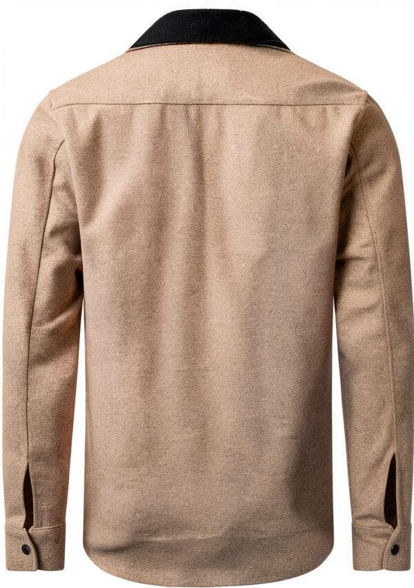Rock Creek Herren Hemd Übergangsjacke Teddyfellkragen-2
