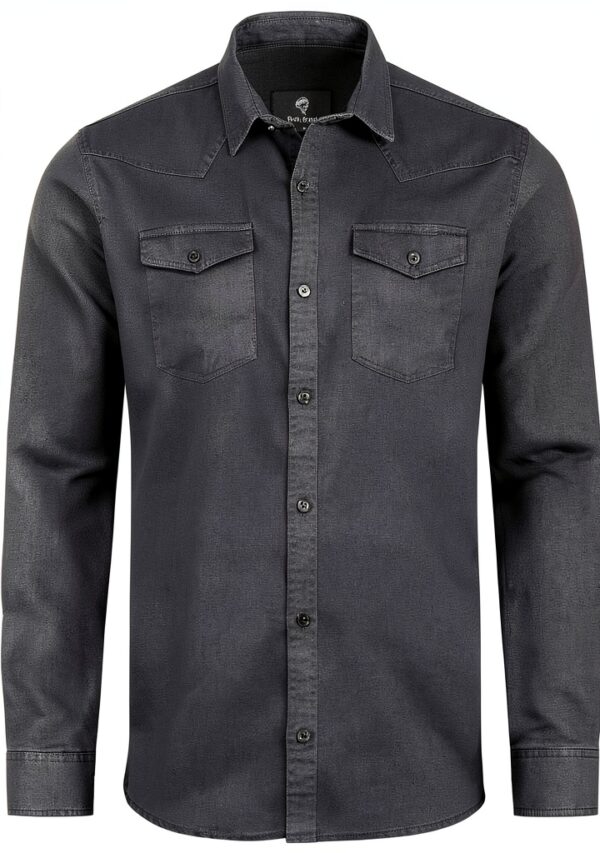 Rock Creek Denim Hemd Herren Baumwolle Kent Kragen XL-0