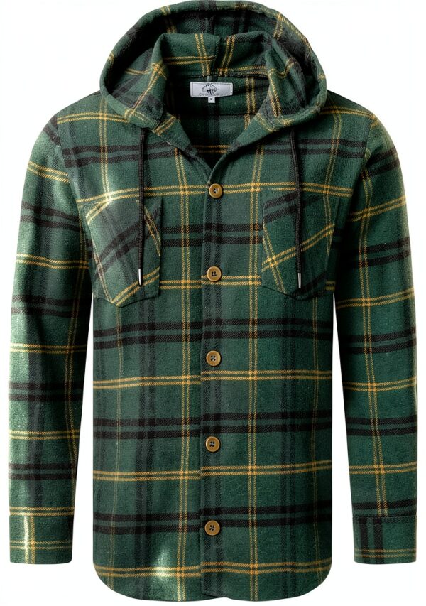 Rock Creek Herren Flanellhemd Karohemd weich bequem-0
