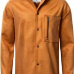 Rock Creek Herren Hemd Übergangsjacke Teddyfellkragen-0