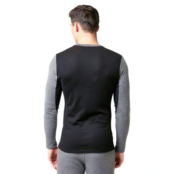 The North Face Herren Langarm Shirt XL Medgrey H/Black-2