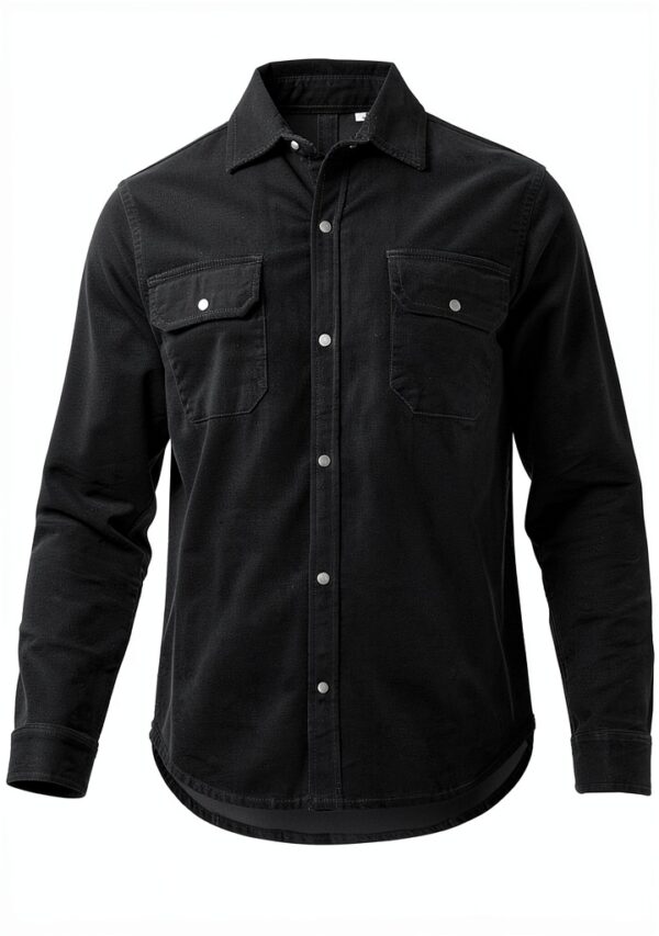 Herren Cordhemd Rock Creek Baumwolle Elasthan Kentkragen-1
