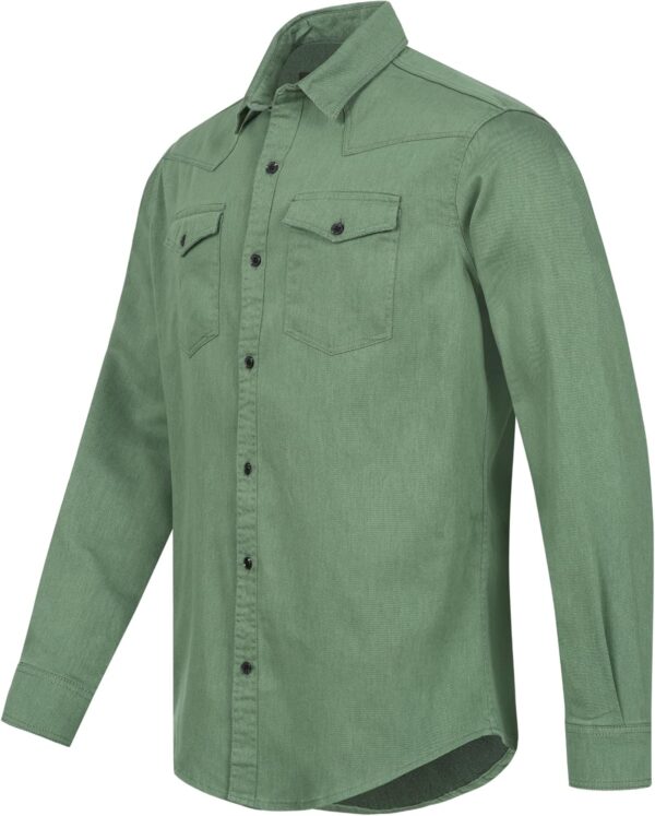 Rock Creek Denim Hemd Herren Baumwolle Kent Kragen-1