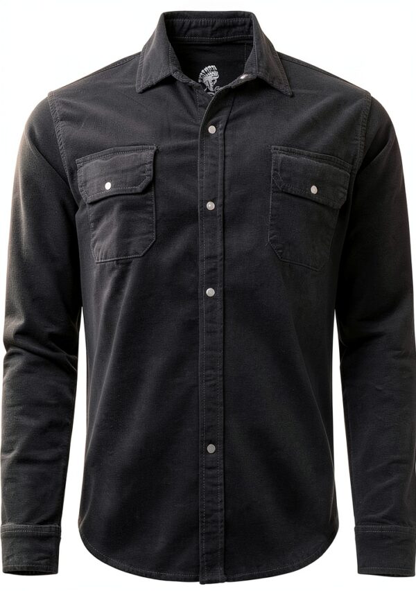 Herren Cordhemd Rock Creek Baumwolle Elasthan Kentkragen-0