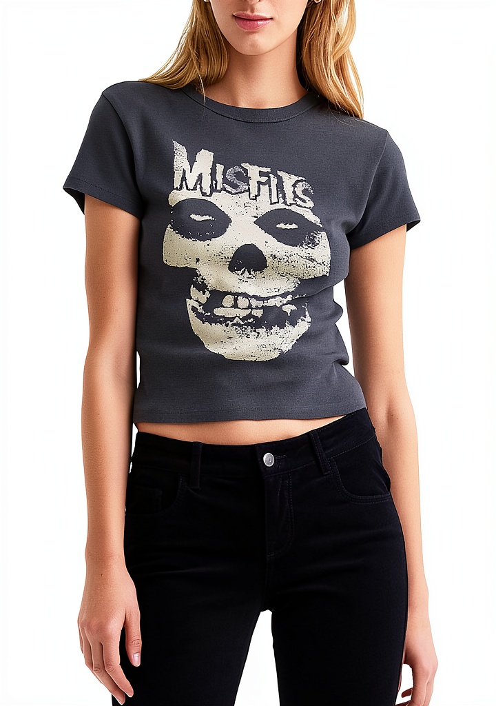 Gothic Crop Top von FeMereina im Streetstyle »