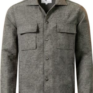 Rock Creek Herren Overshirt H-371 Dunkelgrün-0