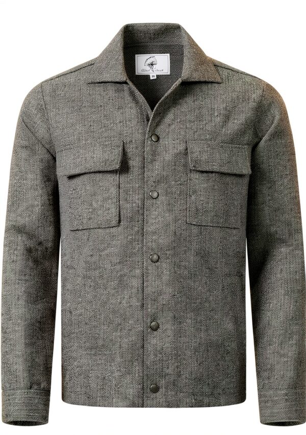 Rock Creek Herren Overshirt H-371 Dunkelgrün-0