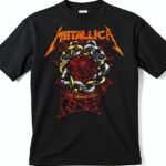 Band-Merch Probity T-Shirt Schwarz Baumwolle-0