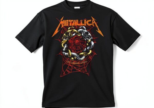 Band-Merch Probity T-Shirt Schwarz Baumwolle-0