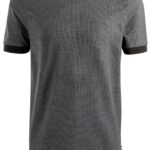Herren Kurzarmshirt BOSS Slim Fit Hellbeige-0