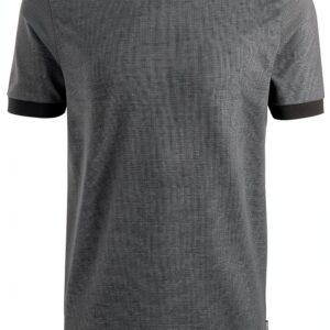 Herren Kurzarmshirt BOSS Slim Fit Hellbeige-0