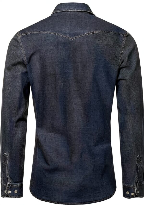 Rock Creek Herren Jeanshemd Baumwolle Regular Fit-2