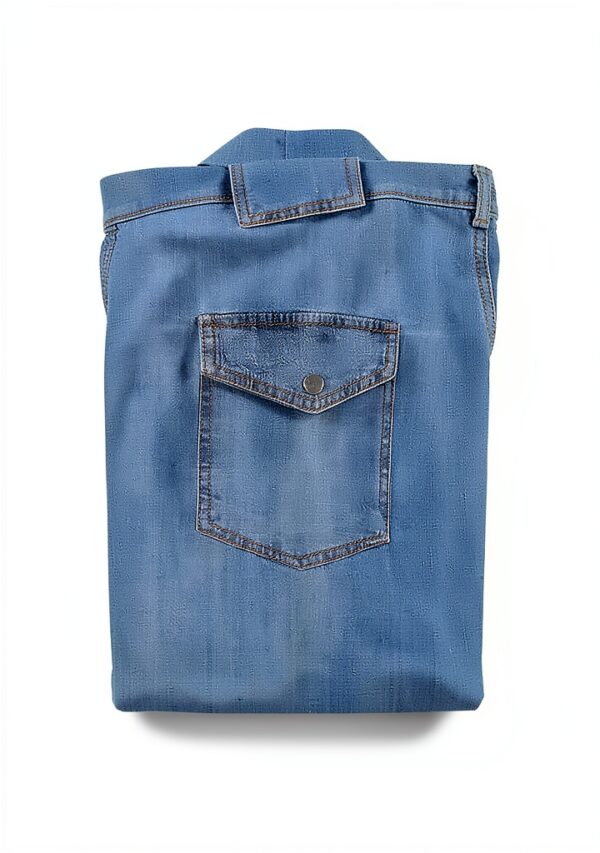Rock Creek Herren Jeanshemd Baumwolle Regular Fit-4