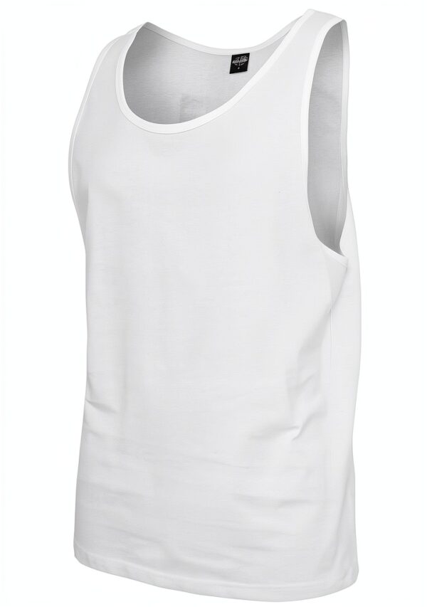 Mister Tee Herren Tanktop Heather Grey L Ultraleicht Atmungsaktiv-0