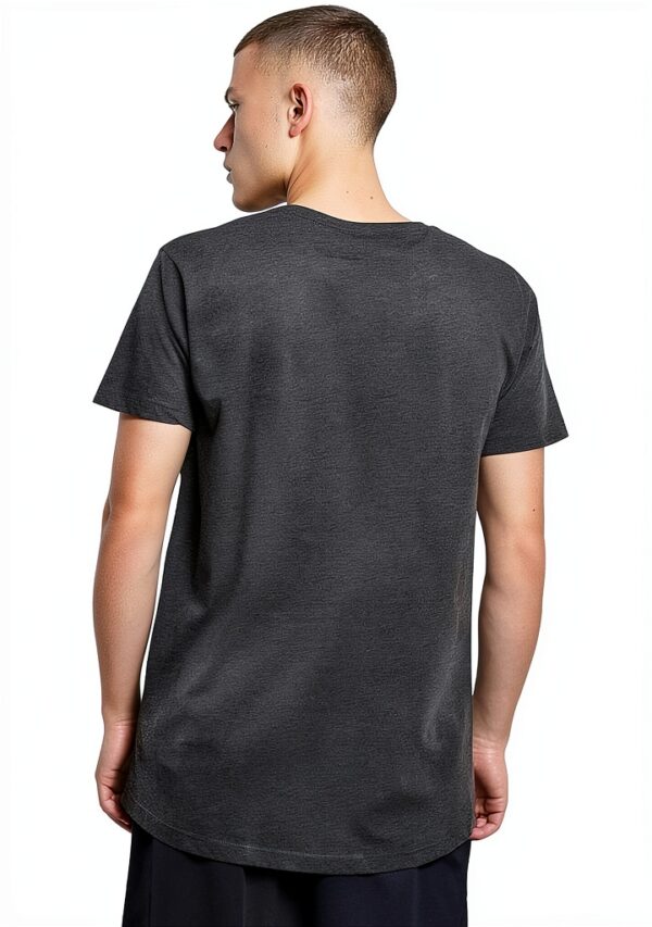 Build Your Brand Herren T-Shirt Dreierpack BY028A langer Schnitt-4