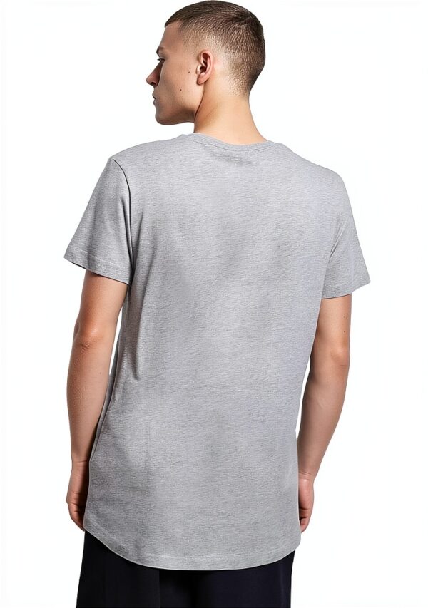 Männer T-Shirt Dreierpack Build Your Brand – langer Schnitt, 3 Farben-5
