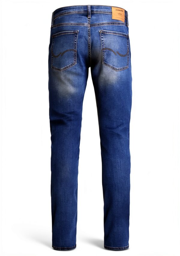 Jack and Jones Skinny Jeans Herren Niedrige Taille Schwarz Denim-2