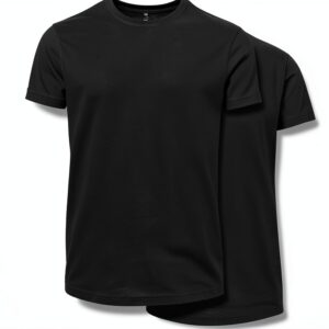 Männer T-Shirt Dreierpack Build Your Brand – langer Schnitt, 3 Farben-0