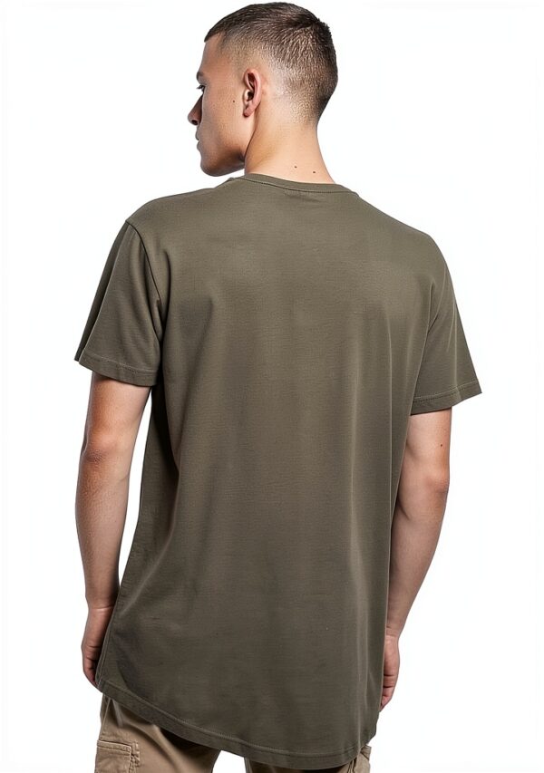 Build Your Brand Herren T-Shirt Dreierpack XS-XXL Weiß/Oliv Hellgrau-2
