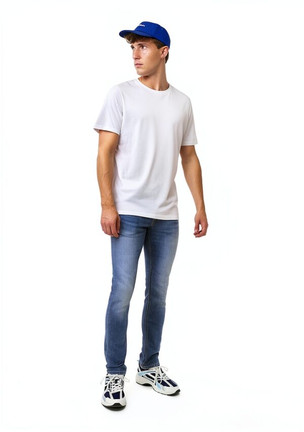 Jack and Jones Skinny Jeans Herren Niedrige Taille Schwarz Denim-5