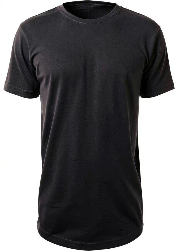 Männer T-Shirt Dreierpack Build Your Brand – langer Schnitt, 3 Farben-2