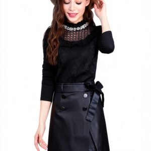 Wasserdichte PU Jacke H+H Schwarz Größe M Woll Design-0