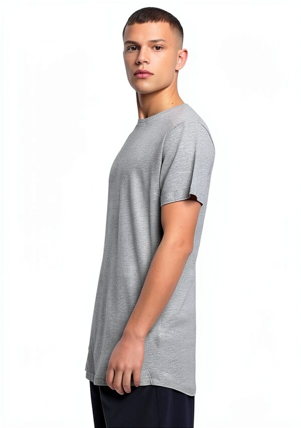 Build Your Brand Herren T-Shirt Dreierpack XS-XXL Weiß/Oliv Hellgrau-5