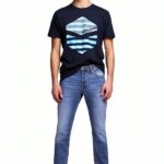 Jack and Jones Skinny Jeans Herren Niedrige Taille Schwarz Denim-0