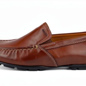Geox Herren Mokassins U Moner V – Ledermokassins in Kaffee-0