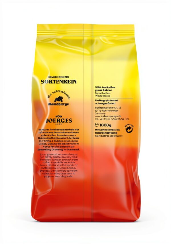 GORILLA Espresso Monsoon 1 kg ganze Bohne sortenrein dunkle Röstung-1