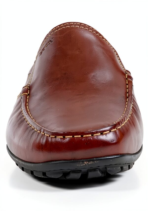 Geox Herren Monet Plain Vamp Slipper Kaffee Sohle Größe 44 EU-2